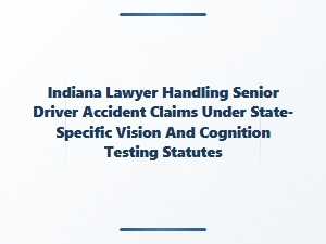 Indiana Senior Driver Accident Claims and Vision Testing Laws