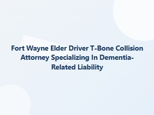Fort Wayne Elder Driver T-Bone Collision Attorney